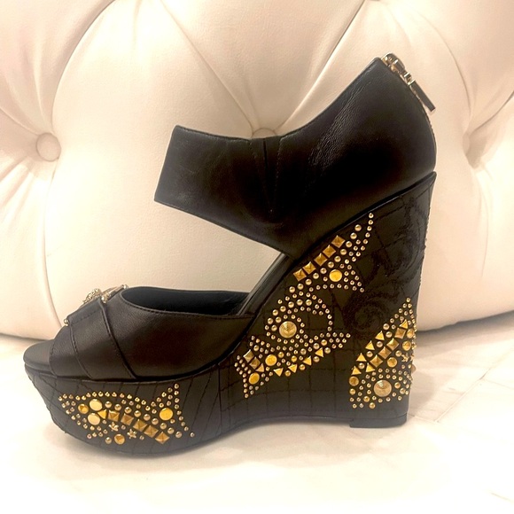 Authentic Versace wedges - Picture 1 of 13